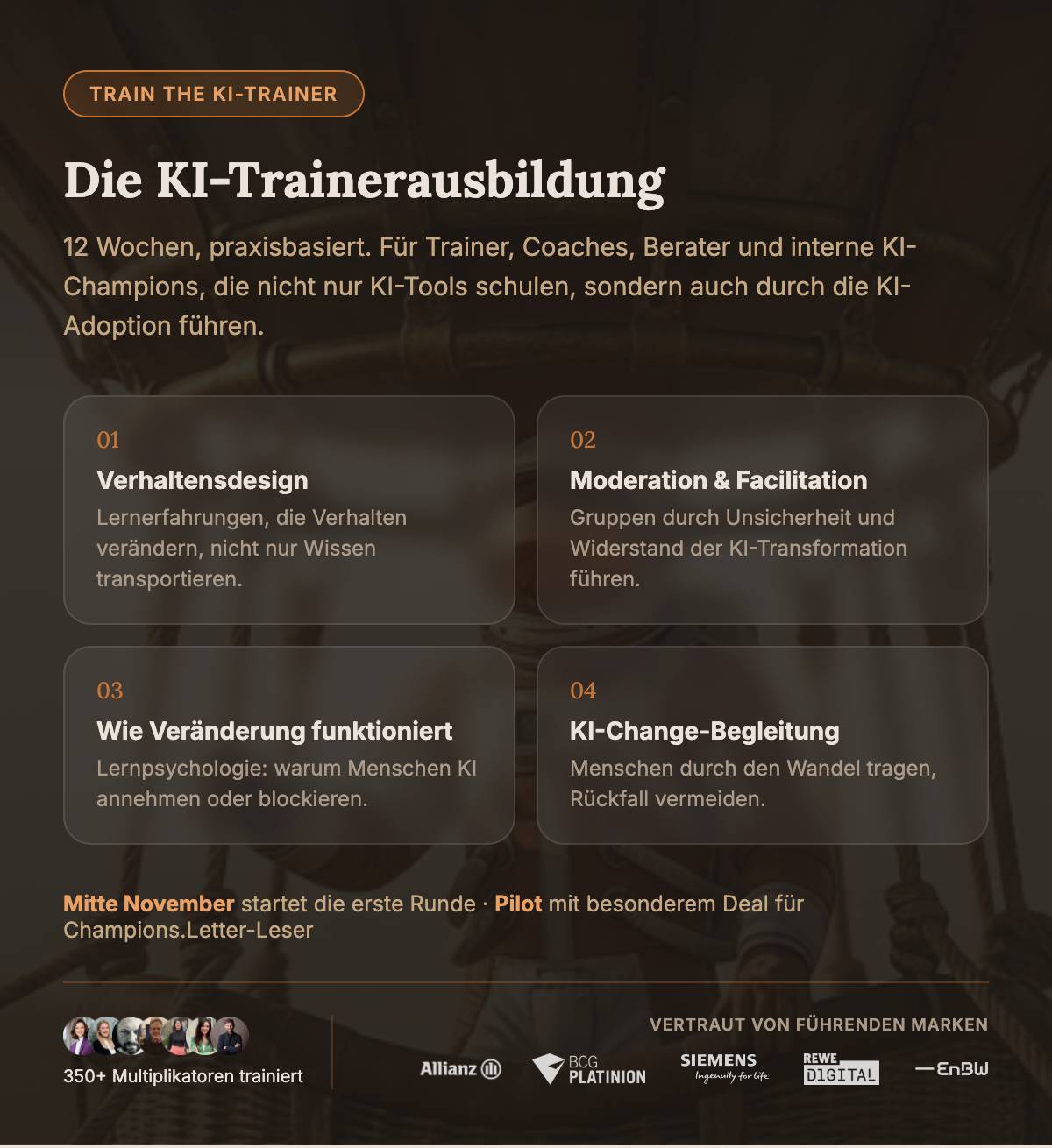 KI-Trainerausbildung von The Agile Habit